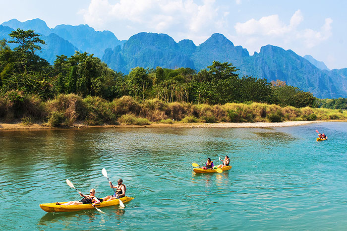 voyage solidaire équitable laos kayak